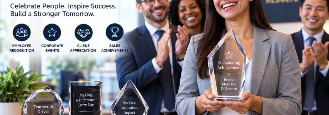 Custom Awards and Recognition for Business Success