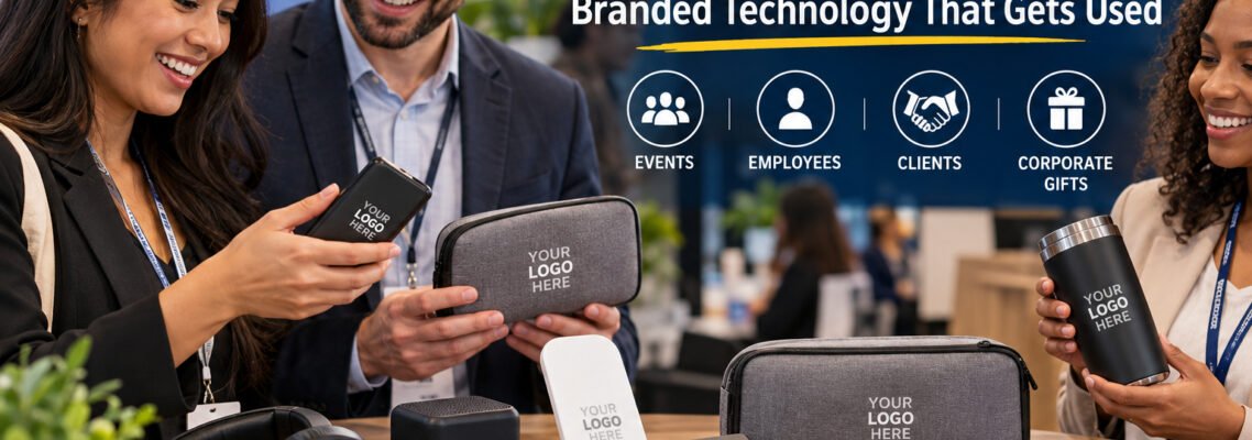 Custom Tech Giveaways: Branded Technology for Business