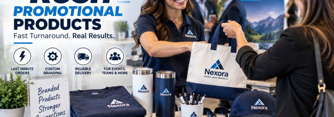 Rush Promotional Products for Fast Business Orders
